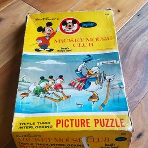 Vintage Mickey Mouse Club Puzzle